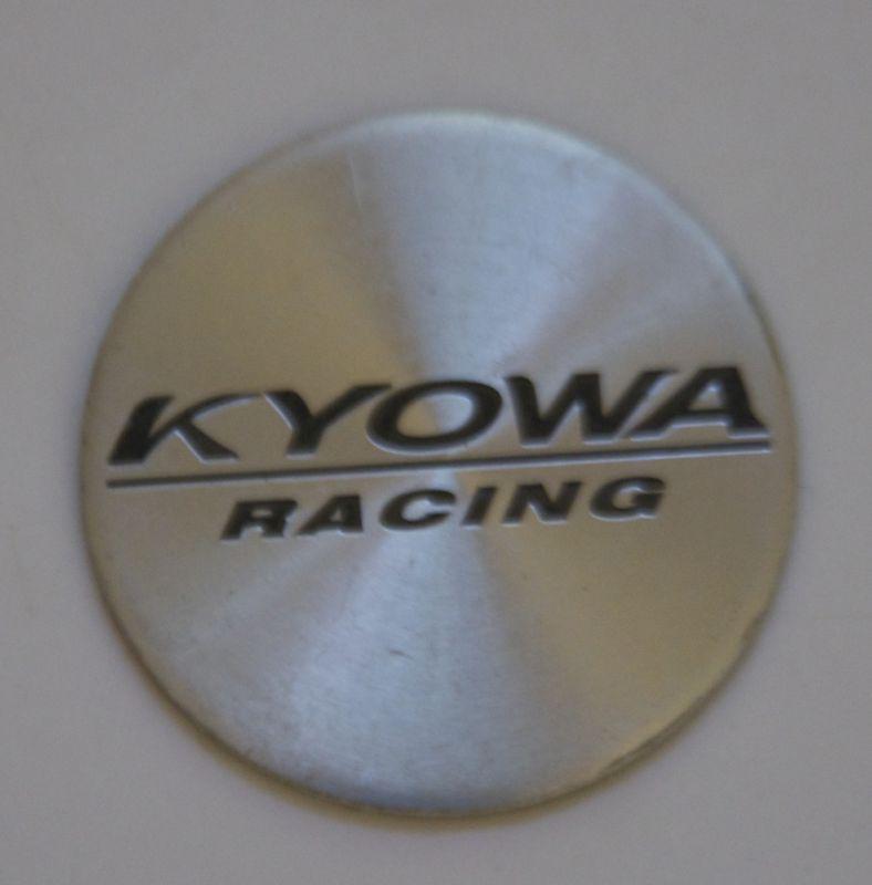 Kyowa racing wheel center cap sticker/logo/emblem