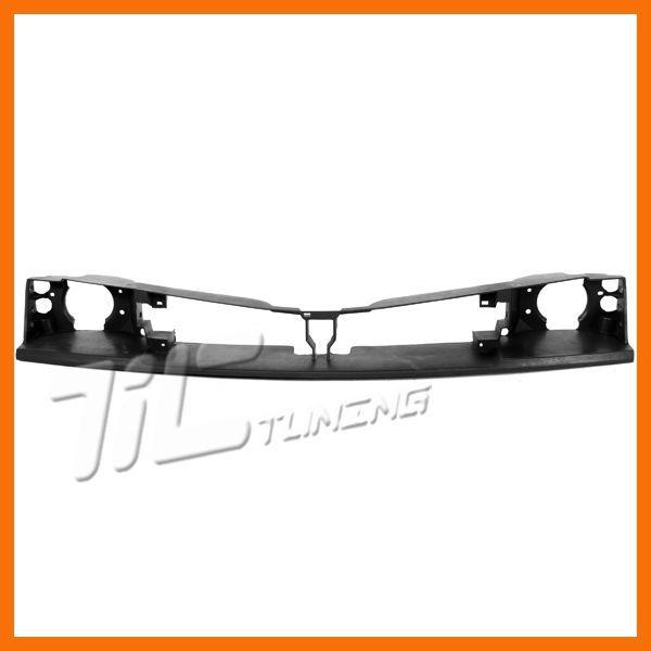 87-90 sundance rs headlamp mounting panel ch1221101 grille support reinforcement