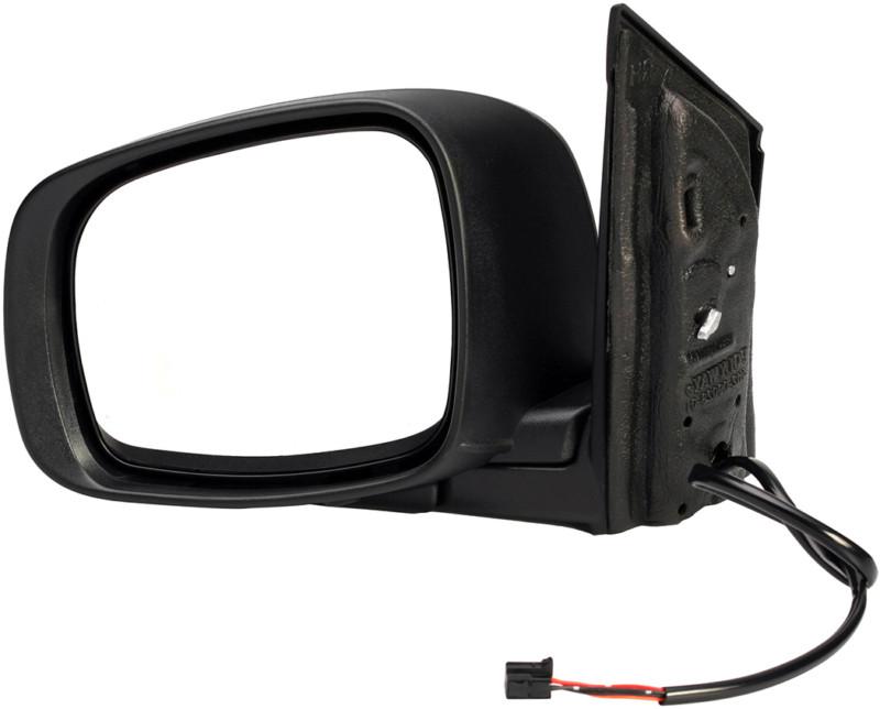 Side view mirror left, power, heated, folding, textured platinum# 1272316