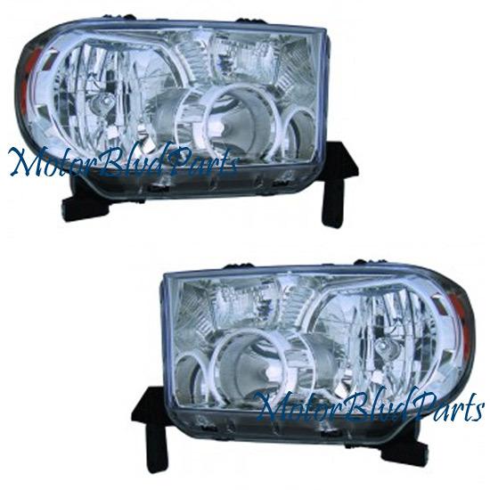 07-10 tundra/08-10 sequoia headlamps driver + passenger