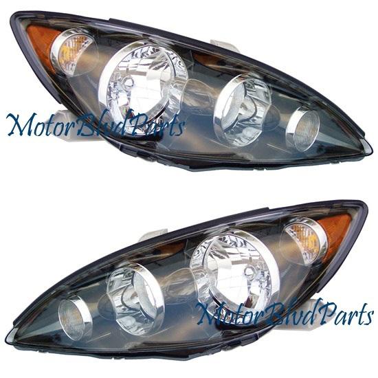 05-06 camry se headlamp headlights left+right oe style