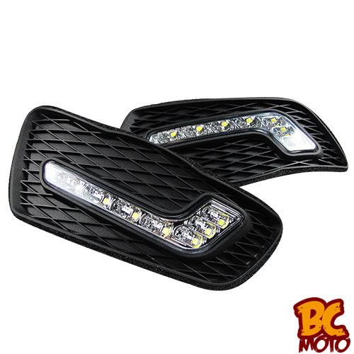 Mercedes benz w204 c-class sedan daytime running light led drl 08-11 ▼