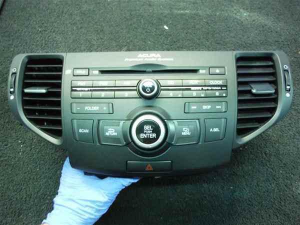 09-10 acura tsx oem premium cd player radio lkq