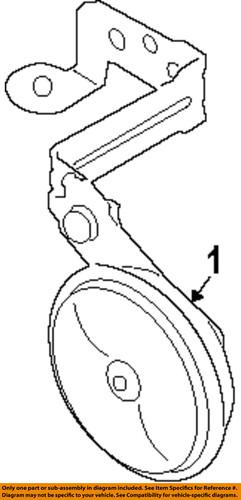 Kia oem 96610 3w800 horn