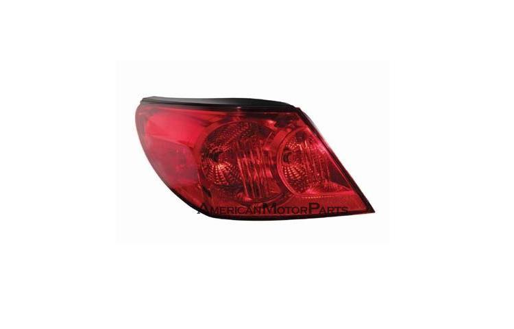 Depo driver & passenger replacement tail light lamp 09-10 chrysler sebring