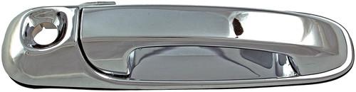 Ext door handle front right w/ keyhole chrome platinum# 1290109