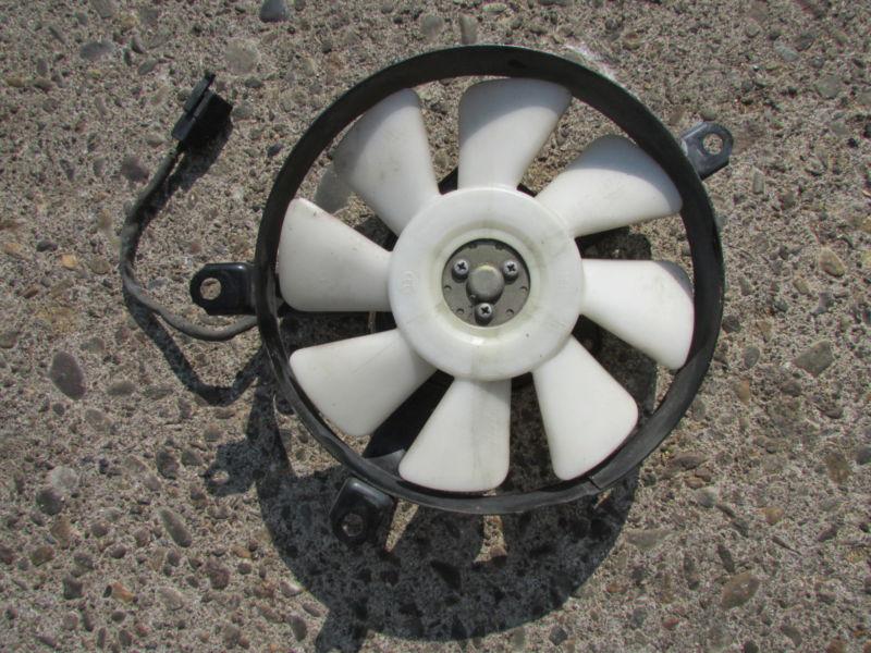 1992 zx6 zx-6 zx 6 zx-6r zx6r radiator rad fan cooling engine motor