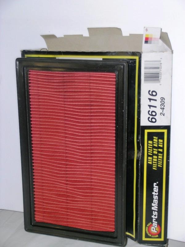 Parts master 66116 air filter 2-4309