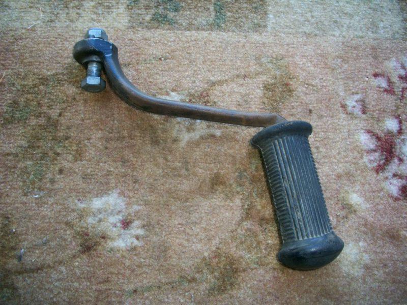 Triumph ts foot peg footpeg 750cc oif t140v 1973 