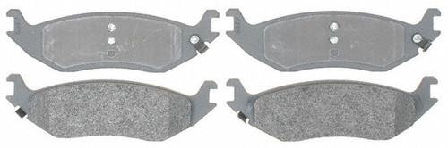 Acdelco advantage 14d898m brake pad or shoe, rear-semi metallic brake pad