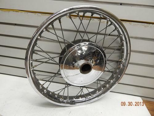 Front spoke wheel triumph bsa t120 tr6 lightning thunderbolt 650 a65 bonneville