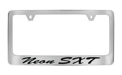 Dodge genuine license frame factory custom accessory for neon sxt style 2