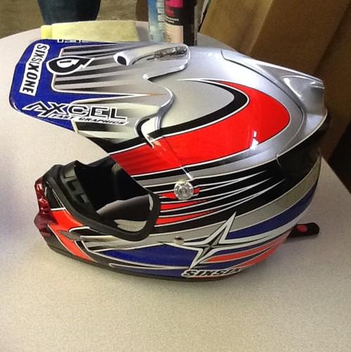 661 motocross helmet. medium