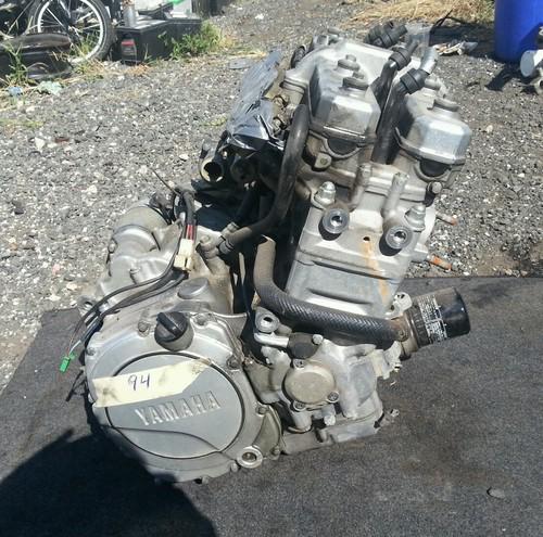 Yamaha yzf750r yzf 750 motor engine 1994 1994 - 1998 yzf 750r 