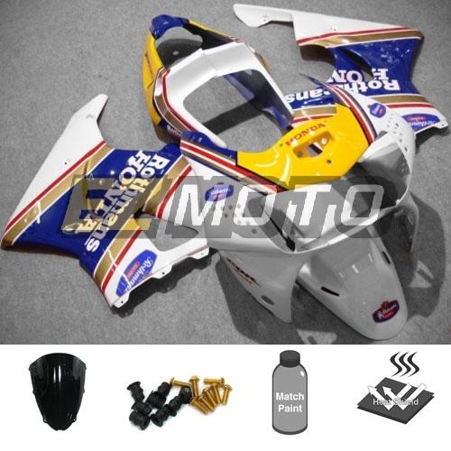 Fairing kit package w/ windscreen & bolts for honda cbr900rr cbr919 1998 1999 ac