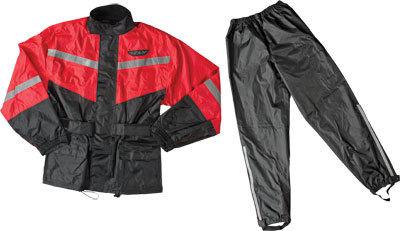 Fly 2-pc rain suit black/red l 478-8011-3   5692