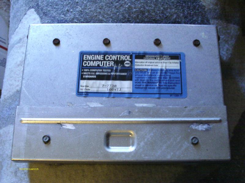 90-92 chevy camaro firebird tpi 1227730 ecu ecm computer*reman*