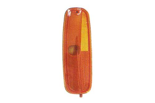 Replace gm2550152v - 96-02 chevy express front lh marker light