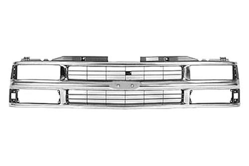 Replace gm1200238 - 92-93 chevy blazer grille brand new truck suv grill oe style