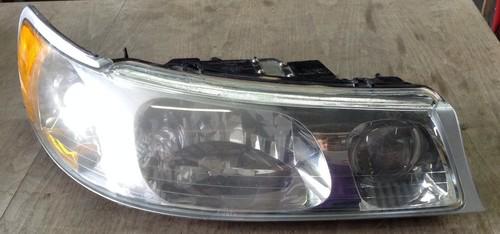 98 99 00 01 02 lincoln town car right rh side halogen headlight oem