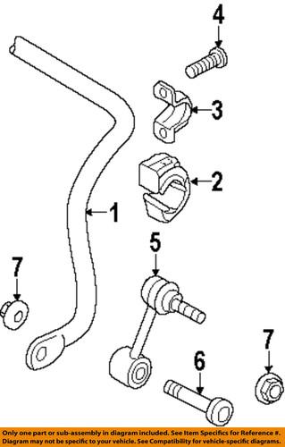 Volkswagen oem n10719301 stabilizer bar-stabilizer bar bolt