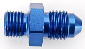 Russell 670500 anodized -4an male to 10mm x 1.0 metric male adapter