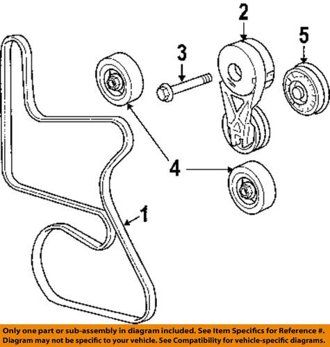 Gm oem 12576750 serpentine belt/fan belt/serpentine belt