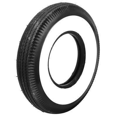 Coker firestone vintage bias tire 8.20-15 whitewall bias-ply 613120 each