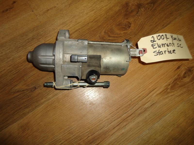 Factory oem honda civic / element starter motor