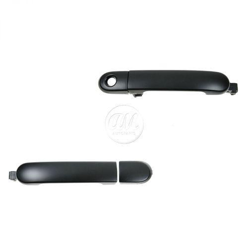 Door handles outside exterior front left & right pair set for 07-12 nissan versa