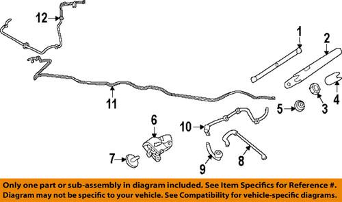 Ford oem bb5z17603b wiper & washer-lift gate-washer nozzle