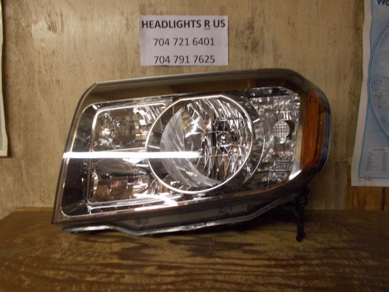 2009 2010 2011 honda pilot lh driver side headlight oem 116