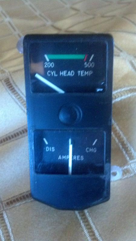 Cessna 76 cardinal c177b cyl head temp/amp guage