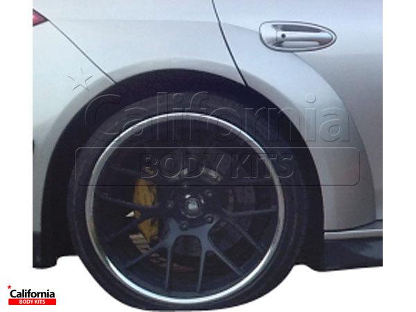 Cbk urethane ldes wide body fender flares (rear) porsche panamera 10-13 us based