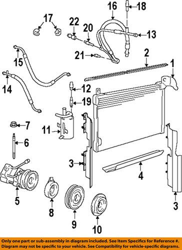 Ford oem 8w7z-19c836-a a/c receiver drier/accumulator/a/c receiver drier