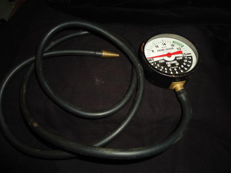  2 fuel pump & vacuum gauge tester pressure test  testers 