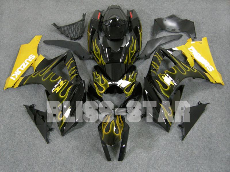 Fairing for suzuki 07-08 2007-2008 gsxr gsxr1000 gsx-r1000 gsx-r 1000 set 014 y1