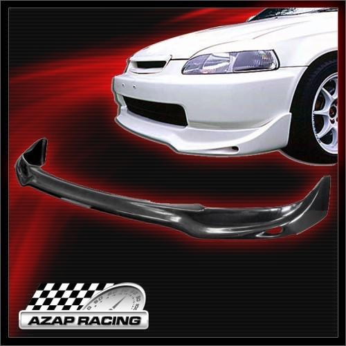 96 97 98 jdm jun style urethane front bumper lip spoiler for honda civic