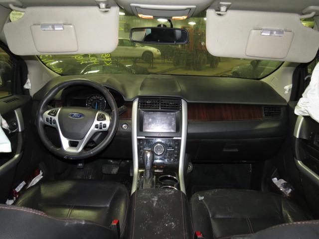 2011 ford edge floor center console black 2563394