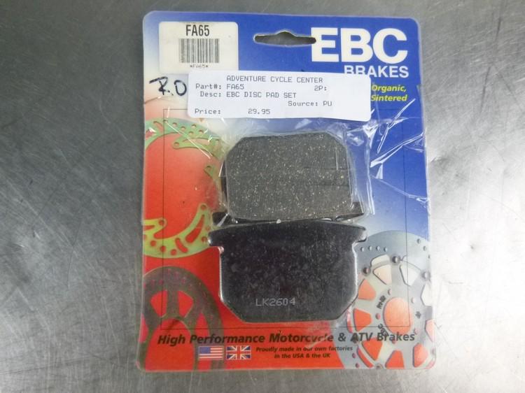 Ebc motorcycle brake pad ebc fa65 new