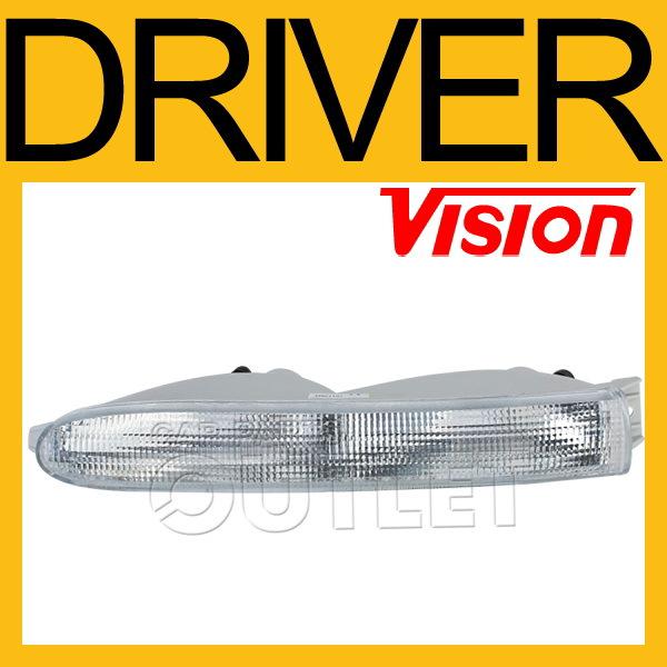 96-00 chrysler town country parking signal light lamp left driver side l/h new