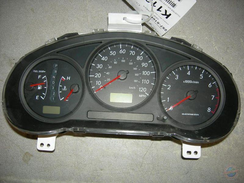 Cluster / speedometer impreza 844361 06 cluster 41k lifetime warranty