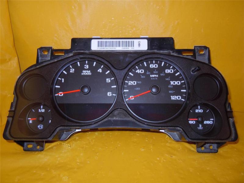 07 08 09 2010 2011 sierra silverado speedometer instrument cluster dash 17,692