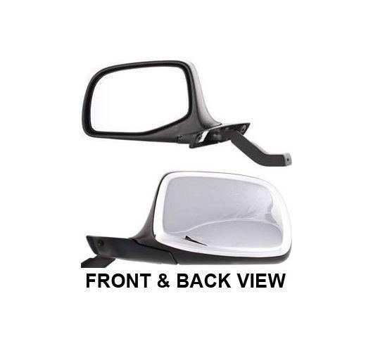 New manual chrome black driver side view mirror left door for ford truck suv