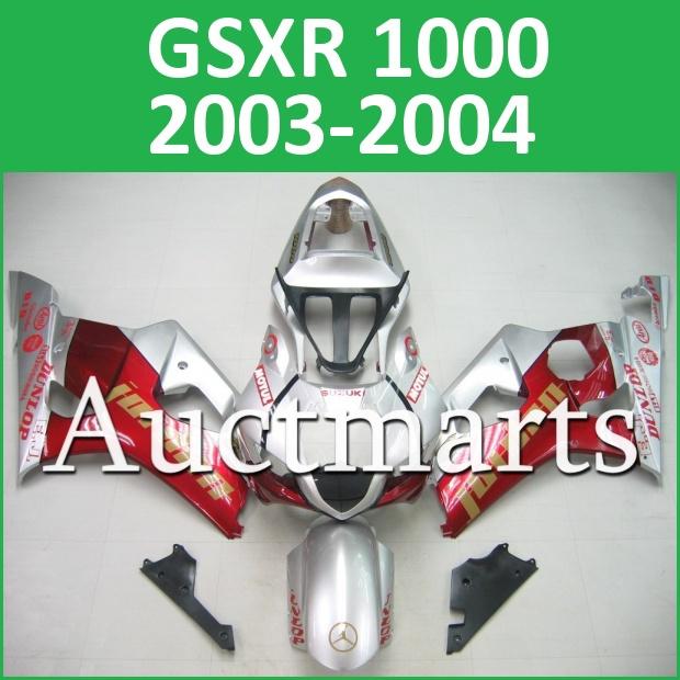 Fit suzuki 03 04 gsxr 1000 gsx-r1000 2003 2004 fairing k4 bodywork d23 c13