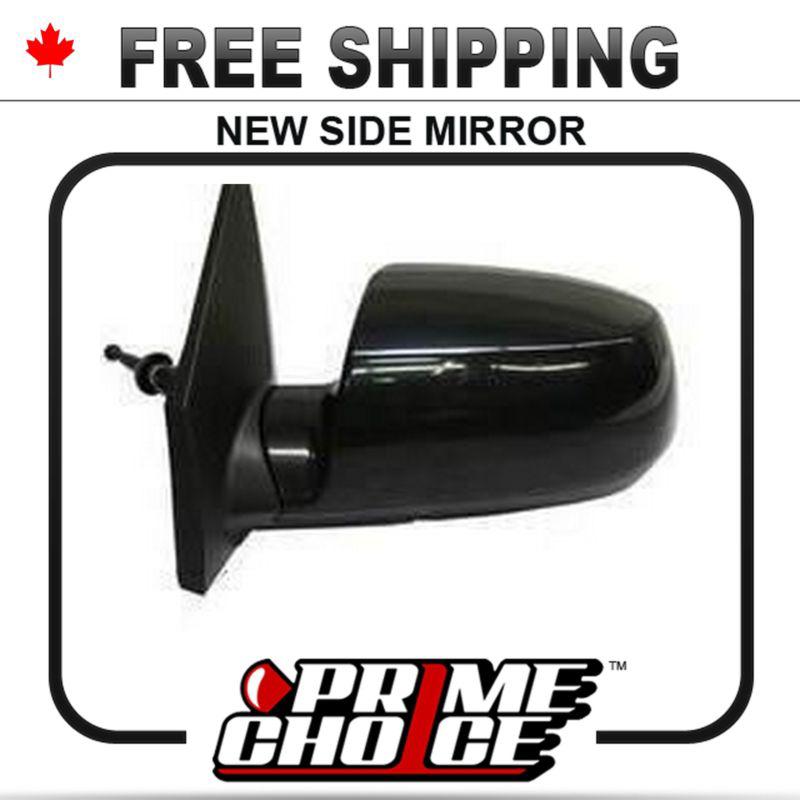 New manual driver side view mirror replacement for 2006-2009 kia rio5 left door