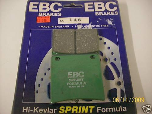 Ebc fa146, brand brake pads motorcycle, fa146, fa146af18, af18