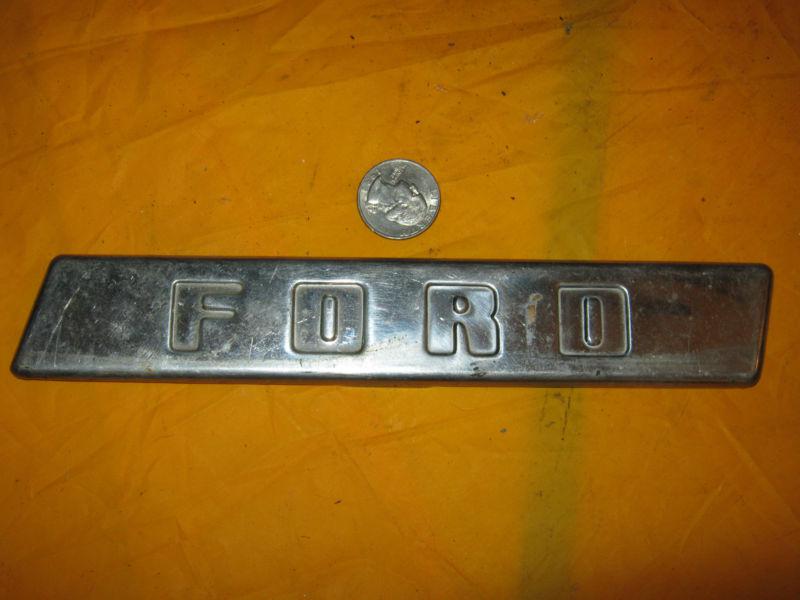Ford chrome trim 1950`s ? hood ? 