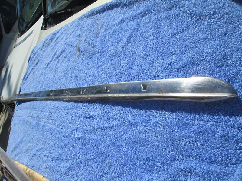 1951 mercury front fender stainless trim passenger side restore or custom