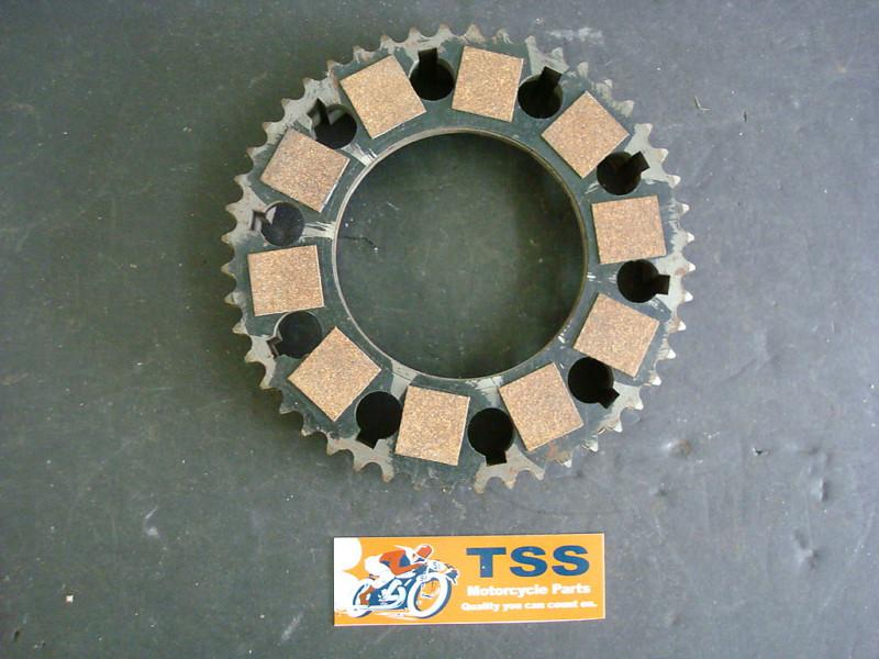 C1197 57-1509 triumph cub t20 clutch sprocket basket chain wheel nos